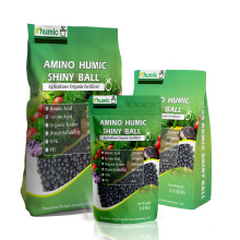 "KHUMIC" 80%min water soluble slow release Amino acid humic acid fertilizer shiny balls compound Young Leonardite